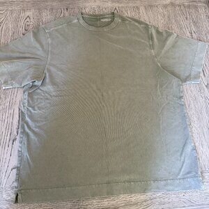 Abercrombie Men's Short Sleeve T-Shirt Premium Essentials Green (L)